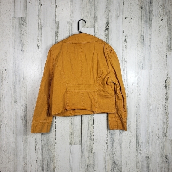 Rue21 mustard yellow cropped jacket size XL - Picture 5 of 13